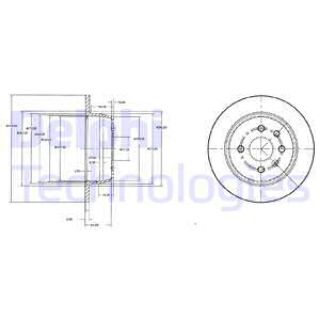 FREN DİSKİ ÇİFTLİ PAKET OPEL ASTRA-CAVALIER-VECTRA 10/1991 01/2001 resmi