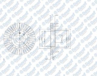 ÖN FREN AYNASI VECTRA A 1.7D-1.8 88-95 ASTRA 1.8İ 91-98 TIGRA 94-00 256X20X6DLXHAVALI 90511128 resmi