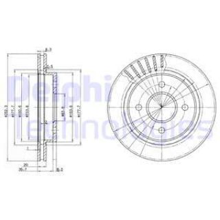 FREN DİSKİ ÇİFTLİ PAKET FORD COUGAR-MONDEO-SCORPIO 1993 93BB2A315C1B-93BX2A315AD-F5RZ2C026A resmi