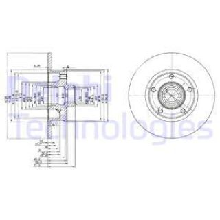 FREN DİSKİ ÇİFTLİ PAKET SEAT-VW-TOLEDO-CORRADO-GOLF-PASSAT-VENTO 04/1988 08/2004 resmi