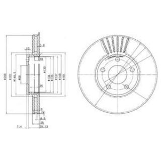 ÖN FREN AYNASI PASSAT-VARIANT 11/96/5.05 AUDI A4-A6 1.8 20V-1.9TDI 97 288X25X5DLXHAVALI 4B0615301B-8E0615301A-8E0615301Q-JZW615301F resmi
