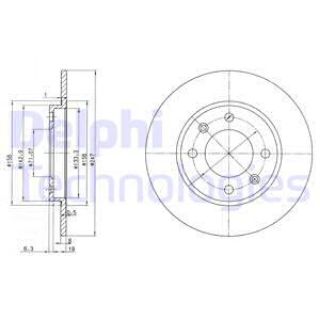 FREN DİSKİ ÇİFTLİ PAKET CITROEN-PEUGEOT-SAXO-XSARA-ZX-106-206-306 1991 E169115 resmi