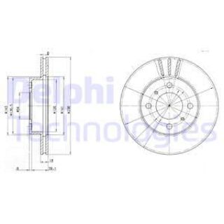FREN DİSKİ ÇİFTLİ PAKET MİTSUBİSHİ-PROTON-CARİSMA-COLT-LANCER MR449769-PW861584 resmi