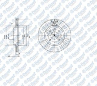 ÖN FREN AYNASI FIAT ALBEA-BRAVA-BRAVO-DOBLO-PALİO-PUNTO-TEMPRA-TİPO 94 60810076-60811256-60811266-71738145-7645056-7779409 resmi