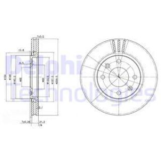 FREN DİSKİ ÇİFTLİ PAKET PEUGEOT 406 1996 resmi