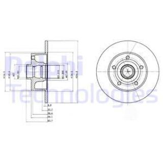 FREN DİSKİ ÇİFTLİ PAKET AUDI A4 8D2-B5 1994 02/2005 resmi