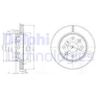 FREN DİSKİ ÇİFTLİ PAKET KİA MENTOR-SEPHIA-SPECTRA 01/1993 2001 resmi