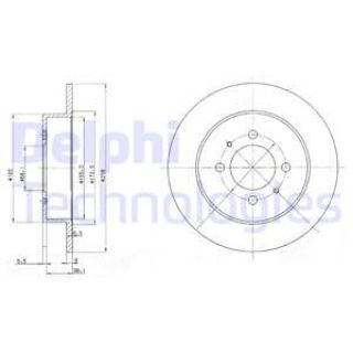 FREN DİSKİ ÇİFTLİ PAKET NİSSAN 100 NX-ALMERA-SUNNY 10/1990 07/2000 resmi