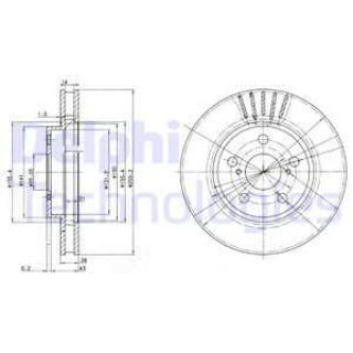 FREN DİSKİ ÇİFTLİ PAKET TOYOTA CARINA E 01/1992 12/1997 resmi