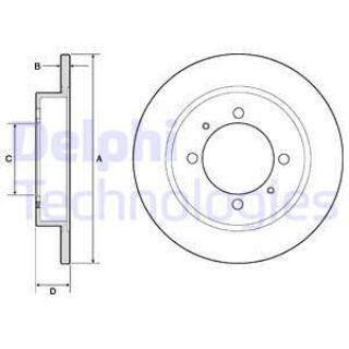 ARKA FREN AYNASI VOLVO S40 V40 95-04 CARİSMA 95-06 SPACE STAR 98-04 260X10X4DL MB699288-MB699289-MR249356-MR913846-PW820195 resmi