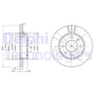 FREN DİSKİ ÇİFTLİ PAKET NİSSAN ALMERA 10/1995 01/1998 resmi