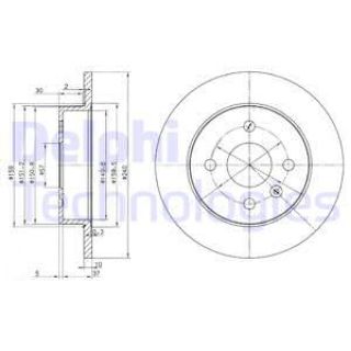 FREN DİSKİ ÇİFTLİ PAKET OPEL ASTRA-ASTRA VAN-MERIVA 1998 9196587 resmi