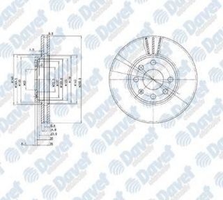 ÖN FREN AYNASI HAVALI ASTRA G 1.6 98/1.05 ZAFİRA 2.0DI 16V 99/6.05 256X24X4DLXHAVALI resmi