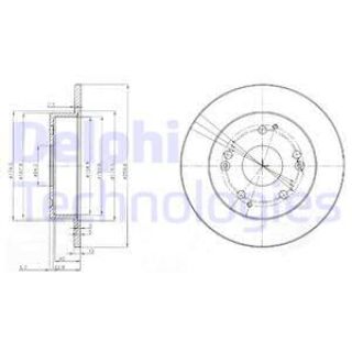 FREN DİSKİ ÇİFTLİ PAKET HONDA CİVİC 06/2001 06/2006 resmi