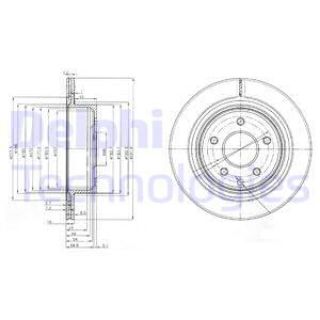 FREN DİSKİ ÇİFTLİ PAKET - BOYALI NİSSAN-RENAULT-JUKE-LEAF-QASHQAI 2-X-TRAİL-KOLEOS 06/2001 432068H700-432068H701 resmi