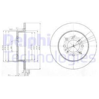 FREN DİSKİ ÇİFTLİ PAKET HONDA-ROVER GROUP-CİVİC-MG ZR-MG ZS 01/1999 42510S6DE00-42510ST3E00-SDB000290-SDB000291 resmi