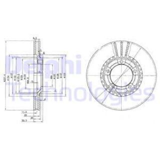 FREN DİSKİ ÇİFTLİ PAKET MİTSUBİSHİ L300 01/1987 12/2001 resmi