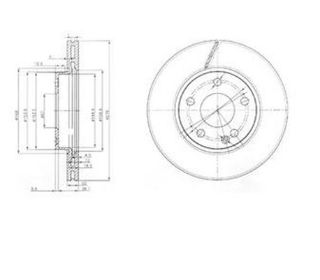 FREN DİSKI TK MERCEDES A160 A170 A180 B150 B170 09/04> ON resmi