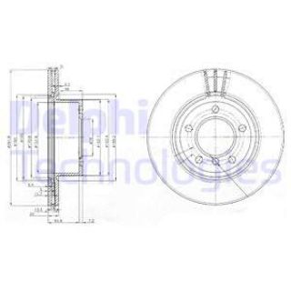 ÖN  FREN DİSKI BMW E90 E91 E92 E93 E87 292MM resmi