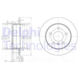 FREN DİSKİ ÇİFTLİ PAKET -BOYALI MERCEDES A150-A160-A170-A180-A200-B150-B160-B170-B180-B200 04 A1694230012-A1694230312-A1694230912 resmi