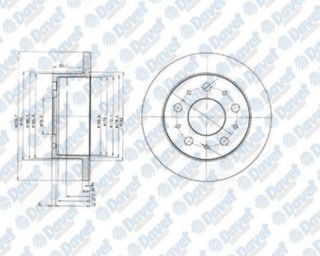 FREN DİSKİ ÇİFTLİ PAKET CITROEN-FIAT-PEUGEOT-JUMPER-RELAY-DUCATO-BOXER 01/2000 4246.Z3-4249.K9-46833807-E169248 resmi