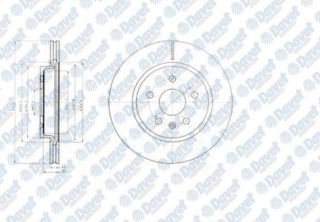 FREN DİSKI ARKA 5D 315MM INSIGNIA 08- resmi