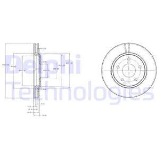 FREN DİSKİ ÇİFTLİ PAKET CHRYSLER-DODGE-GRAND VOYAGER-VOYAGER-JOURNEY 10/2007 resmi