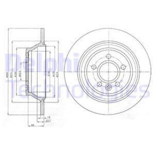 FREN DİSKİ ÇİFTLİ PAKET - BOYALI VOLVO S60-S80-V70-XC70 03/2006 resmi