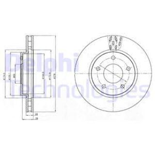 FREN DİSKİ ÇİFTLİ PAKET DODGE-MİTSUBİSHİ-CALIBER-LANCER 01/2007 MN116330 resmi
