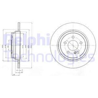 FREN DİSKİ ÇİFTLİ PAKET - BOYALI MERCEDES S320-S350 01/2006 resmi