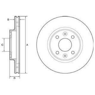 FREN DİSKI ÖN 4D 258MM LOGAN CLİO IV 12- resmi