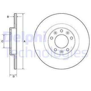 FREN DİSKİ ÇİFTLİ PAKET -BOYALI PEUGEOT-TOYOTA-OPEL-C4-C5-DS7-3008-308-5008-EXPERT-TRAVELLER 13 resmi