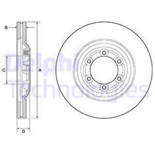 FREN DİSKİ ÇİFTLİ PAKET - BOYALI İSUZU D-MAX 03/2012 04/2015 resmi
