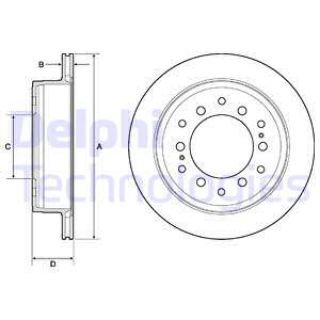 FREN DİSKİ ÇİFTLİ PAKET - BOYALI TOYOTA LANDCRUISER 01/2010 resmi