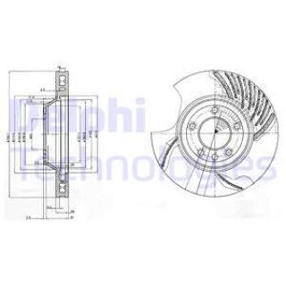 FREN DİSKİ TEKLİ PAKET AUDI-PORSCHE-VW-Q7-CAYENNE-TOUAREG 10/2002 95535140150-95535140250-95535140251 resmi