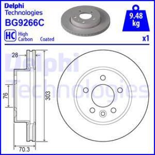 FREN DİSKİ TEKLİ PAKET - BOYALI VW CRAFTER 09/2016 resmi