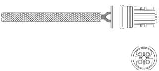 OKSİJEN SENSÖRÜ - BMW 3 E36. E46 . 5 E39 . 7 E38 08/95 09/00 resmi