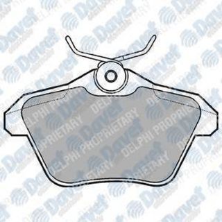 FREN BALATASI ARKA BM ALFA ROMEO 156, 164, 166 / LANCIA K(KAPPA) 10/1992 > resmi
