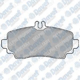 FREN BALATASI ÖN MERCEDES A140. A160. A170. A190. A210. VANEO 98 resmi
