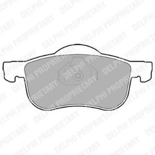 ÖN BALATA VOLVO S60 04-10 S80 98-06 V70 XC 90 2.5T-D5-T6 02 V8 05 16 İNÇ GDB1576 resmi