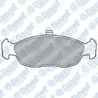 ÖN  FREN BALATASI XSARA II P306 1,6 1,8 1,9 00>> / SAXO P106 1,4I 1,6I 1,5D 1,6 XSI 99>> (HAVA SOGUTMALI ÖN DİSKLİ ARACLAR ICIN) resmi