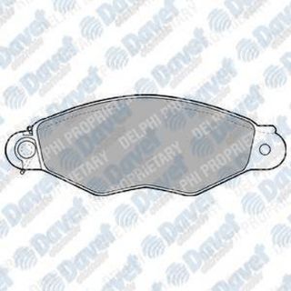 ÖN BALATA KNG 1.9D 97-03 -KNG 1.5DCİ 01-10 -XSARA 1.4İ-1.5D 97-05 130.75X47.3X17 7701206811-4251.66-4106000QAG-4251.69 resmi