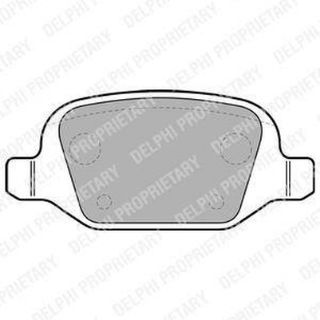 FREN BALATASI ARKA ALFA ROMEO 147. 156. GT / FIAT LİNEA / LANCİA LYBRA 99 resmi
