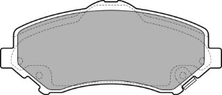 FREN BALATASI ÖN CHRYSLER GRAND VOYAGER. VOYAGER / DODGE JOURNEY. NİTRO / JEEP WRANGLER 09/06 resmi