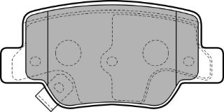 FREN BALATASI TOYOTA VERSO 03/09> ARKA resmi