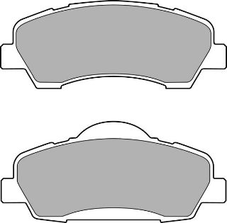 ÖN  FREN BALATASI P301 C ELYSEE EB2 (1,2VTI 12V) / EC5 (1,6VTI 16V) P308 II 2013> (MANDO TIPI) resmi