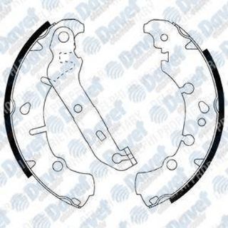 PABUCLU BALATA (203X38MM) FİESTA IV -V 95- MAZDA 2 03- resmi