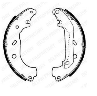 PABUCLU BALATA (203X38MM) TRANSİT TOURNEO CONNEC 08- resmi