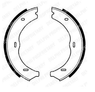 FREN PABUCU MERCEDES VIANO VİTO 09/03> EL FRENI resmi