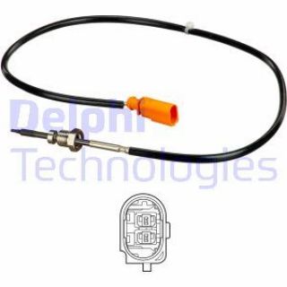 SICAKLIK SENSORU-PARTIKUL SONRASI-TURUNCU (VW GOLF 07-14  AUDI A3 09-13  SEAT LEON 06-13) CBDA-CBDB resmi